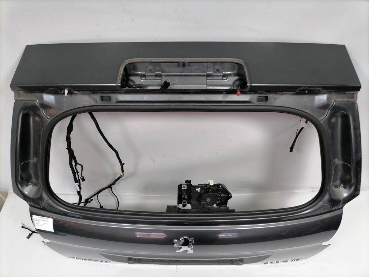 Peugeot 207SW original Heckklappe ohne Heckscheibe KTP Grau Shark Bj.2008